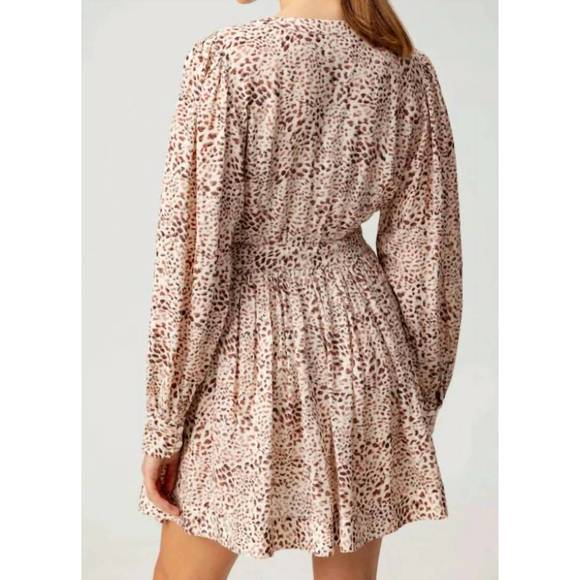 NEW SUNDAYS leopard print flora dress in leopard - Picture 3 of 3